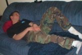 Jimmy asleep