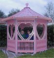 Eileen and Kathy in Minnie's gazebo