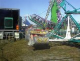 Becky and Alex on the scrambler
