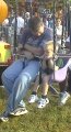 Bill and Alex on the swing