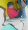 Grandma Kathy played too.....all told about five hours worth!