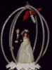 2000 on Laura and Jimmy's wedding cake