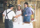 Amish Preacher Johny with Faith and Brian