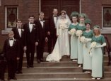Terry and Kathy and Their Wedding Party