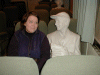 Jean and a Friend on the Silver Streak
