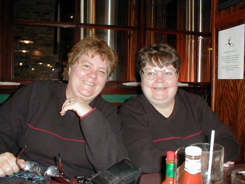 Kathy and Eileen