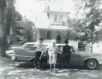 Mike, Jim, Grandma Ella Klinker and Eileen