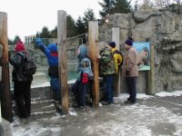 Jean, Michael, Kyle, Terry, Sean and Jimmy watching the Walruses