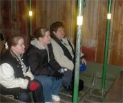 Carrie, Cherie and Eileen on a swamp trip